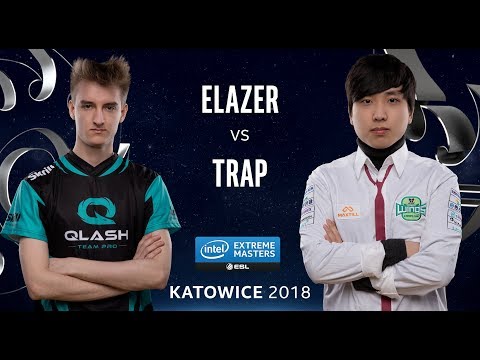 StarCraft II - Elazer [Z] vs. Trap [P] - Ro24 - Group D - IEM Katowice 2018