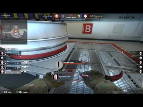 G2 Esports vs Team Dignitas at the ELEAGUE Major Qualifier