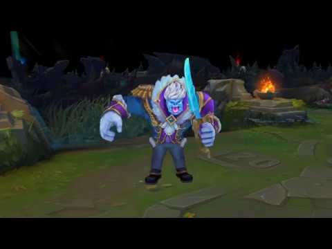 3D MODEL Frozen Prince Mundo Skin Spotlight - League Of Legends