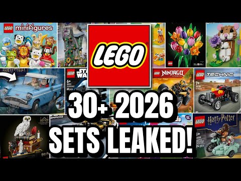 30+ LEGO 2026 SETS LEAKED! (Minifigs, Harry Potter, Creator & MORE!)