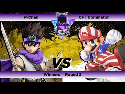 Flynn's Arcade 056 Winners Round 2 - P-Chan (Hero) Vs. CF | Dominator (Mario) SSBU Tournament