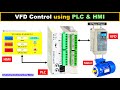 VFD Control Using PLC And HMI Automation Training