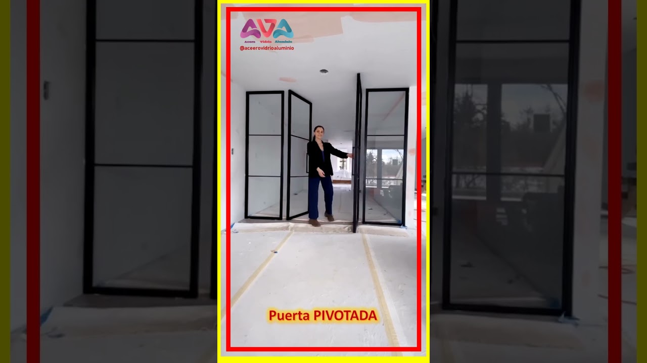 Puerta batiente básica instalación 1
