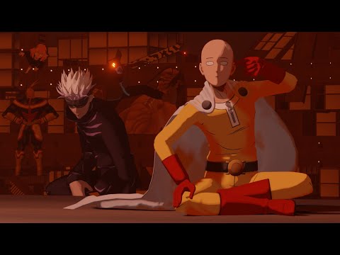 The Infinity Castle but Muzan summons the wrong anime characters