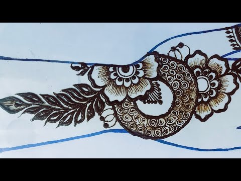 Easy gulf style arabic mehndi design|| New stylish mehndi design|| floral mehndi design.