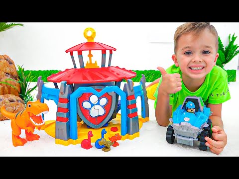 Misja ratunkowa dla dinozaurów Vlada i Niki Psi Patrol