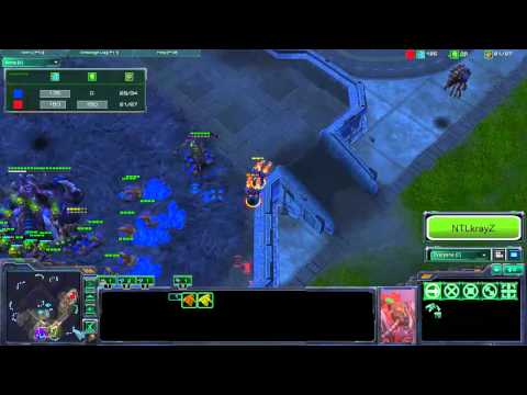 NTLkrayZ   Starcraft 2 in HD  006  TvZ TLO vs DIMAGA g2