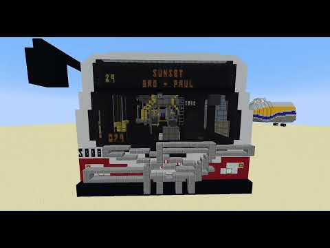 SF Muni 5008 Minecraft Build