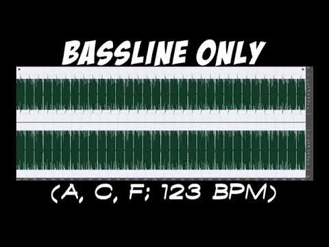 Bassline Only (A, C, F; 123 BPM)