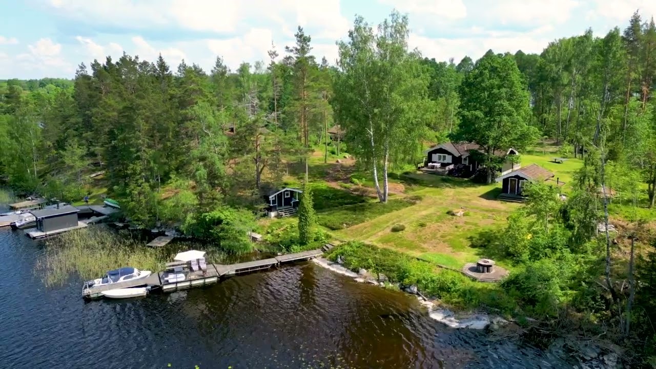 4 rum Fritidshus på Tisenö 210 Finspångs kommun - video