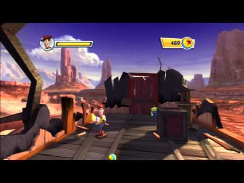 Toy Story 3: Walkthrough Part 1 - Train Rescue