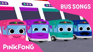 The Wheels on the Bus | Bus Songs | Car Songs | PINKFONG Songs