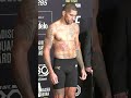 Alex Pereira comes in at 204 pounds for UFC 295 title fight ? #shorts #ufc295