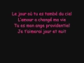 Gregory Lemarchal mon ange lyrics 