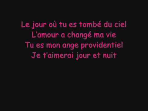 Gregory Lemarchal mon ange lyrics