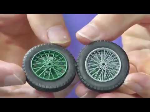 How to make a metal tension spoke wheel   Great Guide Plastic Models