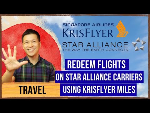 How to Redeem Flights on Star Alliance Carriers using Krisflyer Miles