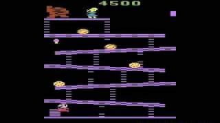 preview picture of video 'Atari 2600 DKews Donkey Kong Hack'