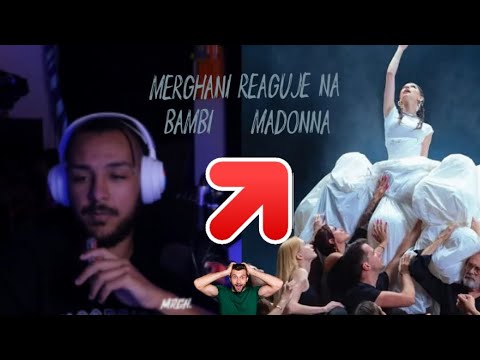 Merghani reakcja na bambi-MADONNA  (SZCZERA REAKCJA)