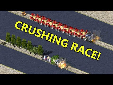 Battle Fortress Crushes Weird Stuff - [Red Alert 2]