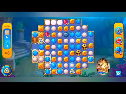 фишдом 2022 # 10603 уровень - прохождение без бустеров # Fishdom,  10603  level - no Boosters.