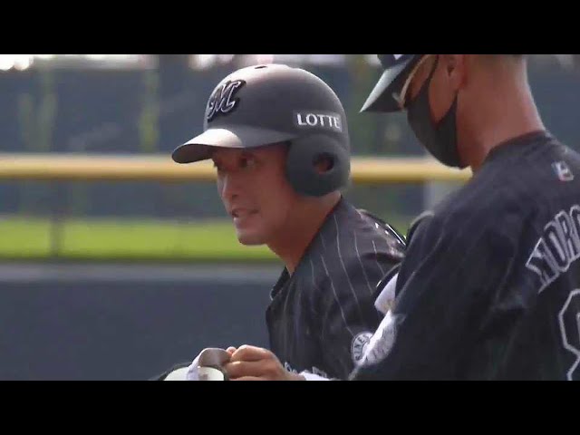 【ファーム】マリーンズ・加藤 移籍後初打点は勝ち越しタイムリー!! 2021/7/22 F-M(ファーム)