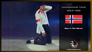 Michael Jackson - Man In The Mirror - Live Oslo 1992 - HD