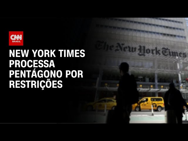 New York Times processa Pentágono por medida de restrição à imprensa | BASTIDORES CNN