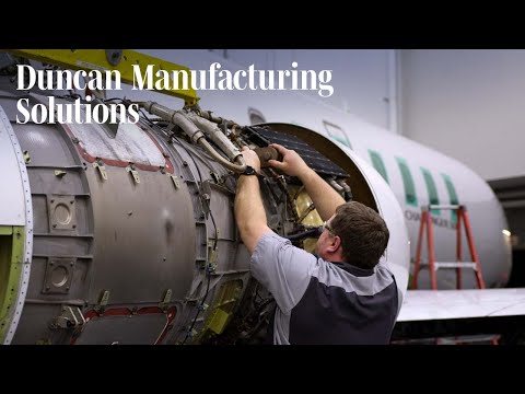 Duncan Manufacturing Solutions Compliments Duncan Aviation's MRO Services