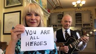 Toyah &amp; Robert Fripp Vs King Crimson  -  Heroes for #VEDay2020