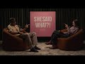 She Said What Relationship Hot Seat მე და ნიკუშა ქუთათელაძე