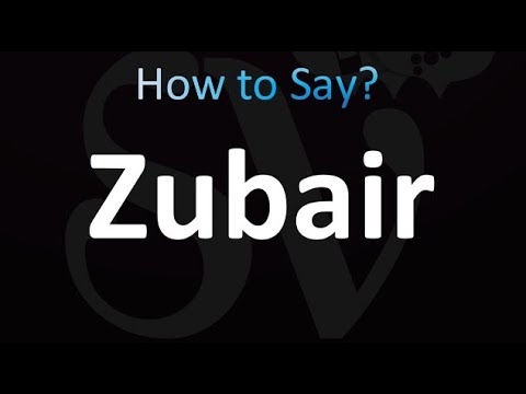 How to Pronounce Zubair