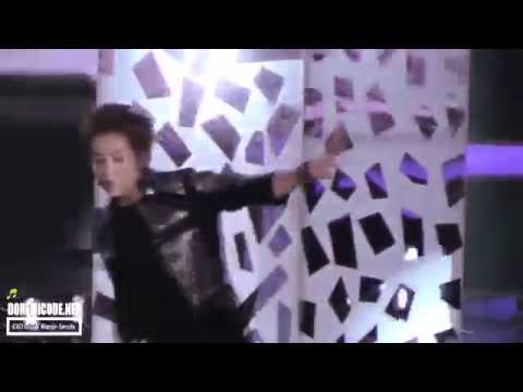 120917 Mengniu Music Billboard Award   Xiumin cut   Blowing kiss by.doremicode