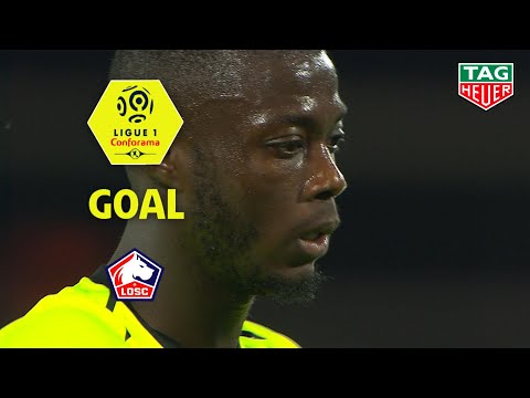 Goal Nicolas PEPE (45' +2 pen) / Amiens SC - LOSC (2-3) (ASC-LOSC) / 2018-19