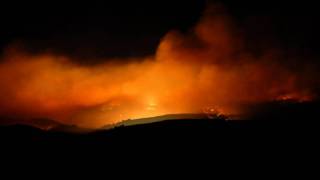 preview picture of video 'Mt Allan Forest Fire, New Zealand'