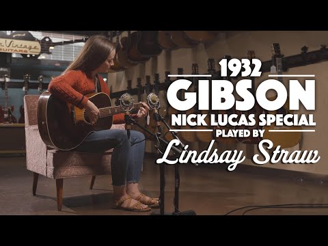 1932 Gibson Nick Lucas Special played by Lindsay Straw