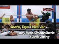 Shotzi Taya Valkyrie Viva Van Vs Joey Ryan Simone Sherie Zeda Zhang Intergender Wrestling