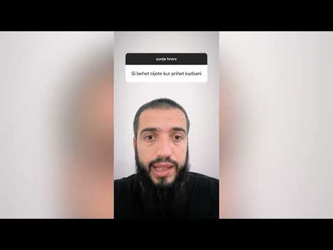 Si behet nijeti kur pritet kurbani?