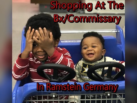 Shopping At The Bx/Commissary In Ramstein Germany