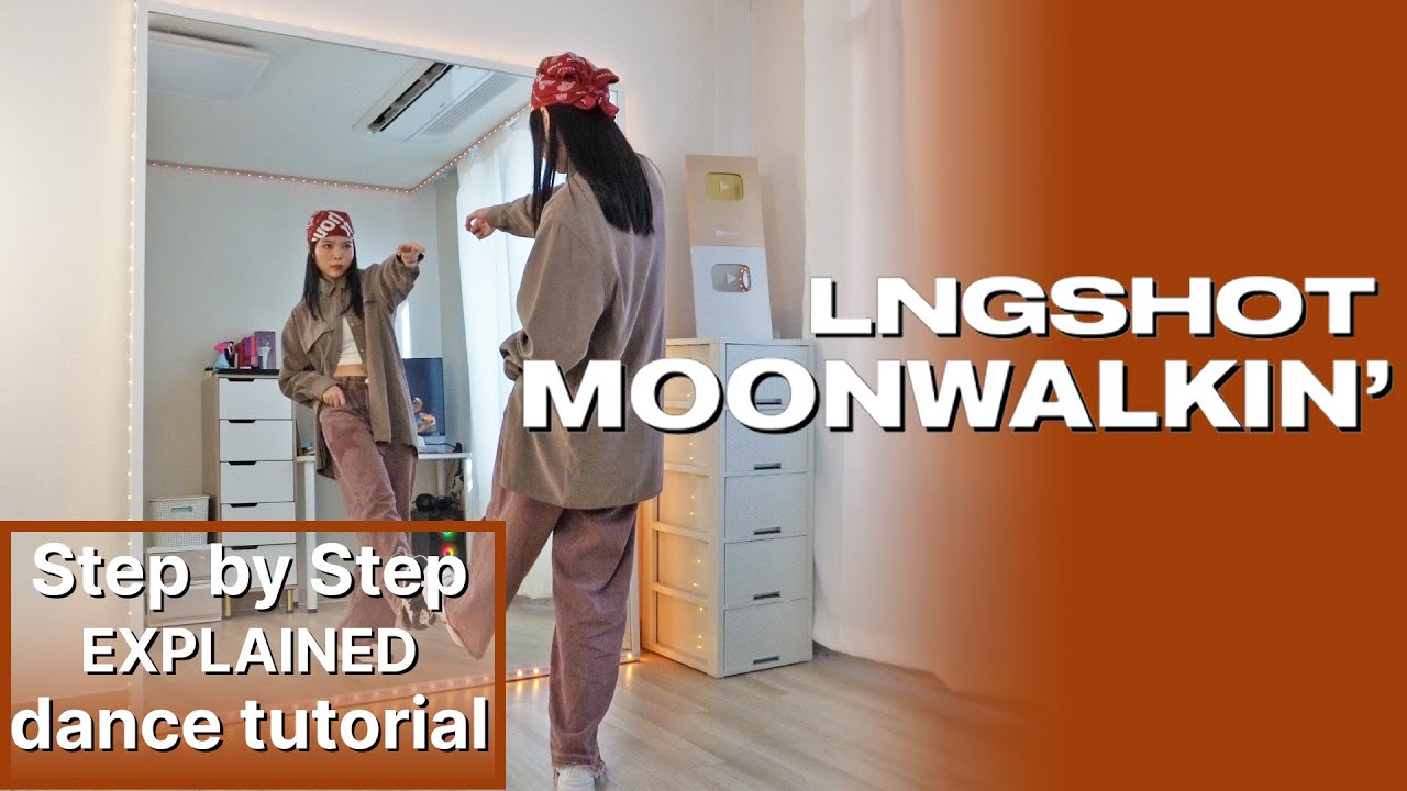 Step by Step LNGSHOT - Moonwalkin' #dancetutorial EXPLAINED