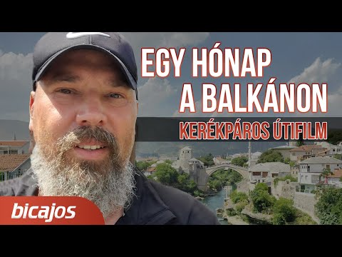 EGY HÓNAP A BALKÁNON • 2.000 km szabadság két keréken - Bosznia, Montenegró, Albánia (teljes film)