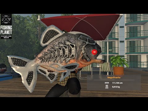 Fishing Planet Flight 425 Mega Piranha in the Amazon