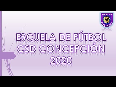 Entrenamiento Físico-Técnico (Sesión N°14 / Escuela de Fútbol CSD Concepción)