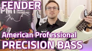 Fender American Professional Precision Bass Review & Demo