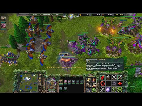 Nightelf vs Human 1vs1 Warcraft 3 Reforged [Deutsch/German] Full WC3 Gameplay