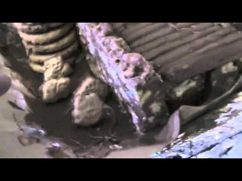 Big giant chocolate cake