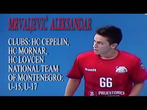 Mrvaljević Aleksandar Aco (HC Lovćen 2019-2020) Handball Player CV