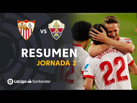 Resumen de Sevilla FC vs Elche CF (2-0)