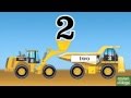 Wheel Loaders Dump Trucks Teaching Numbers 1 To 10 Learning Number Counting For Kids