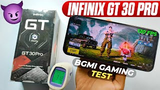 infinix gt 30 pro bgmi gameplay - 120 fps battery drain problem 😢 | infinix gt 30 pro gaming test